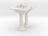 Toilet Sink Ver02. 1:48 Scale 3d printed 