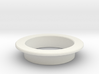 Pinball Start Button Dress Ring - Large Lip 3d printed 