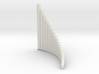 Right handed Jazz Standard wholetone Panflute 3d printed 