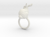 Ring Rabbit 17 size S 3d printed 