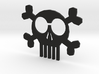''Skull & Bones'' Headphones Cord Manager 3d printed 