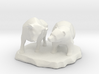 Bull And Bear Stock Exchange Sculpture 3d printed 