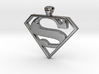 superman pendant 3d printed 