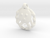 Cute Octopus Pendant with Heart 3d printed 