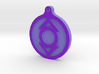 Indigo Lantern Key Chain 3d printed 