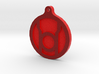 Red Lantern Key Chain 3d printed 