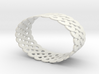 Infinite like loops - Bracelet 3d printed 