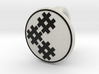 Dazzle "Hash" Pattern Ring - Size 11.5 3d printed 