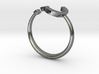 Question Mark Ring - Size US 6 3d printed 