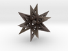 Stellated Icosahedron 3d printed 
