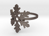 Snowflake Ring 02 3d printed 
