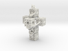 Crucifixum Fractalum Mathematicae - Candidum Unum 3d printed 