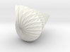 Twisted Origami Shell - Seashell 3d printed 