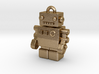 Gold USB Robot Drive, "Bling Bob" 3d printed 