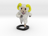 Furry Sheep 3d printed 
