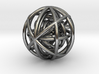 Geometrical Sphere Pendant 3d printed 