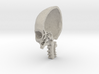 Half skull, half- size, created from CT scan data 3d printed 