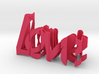 Love/Hate Flip 3d printed 
