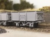 BR 1/103 Rivetted 16 ton mineral wagon (set of 4) 3d printed In SFDP, by Steve Nicholls, on 2mm Soc chassis
