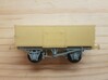 PO_13t coal_wagon_In_4mm 3d printed By tigger1805. On Cambrian C35  9' wheelbase steel solebar chassis and Alan Gibson  OO Gauge 12mm Wheels pinpoint bearings