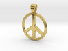 Peace and love 3d printed 