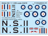 North Sea Class super detail parts 3d printed NS11 waterslide decals available separately