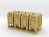 (8) HO Postboxes Mailboxes 3d printed 