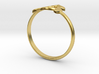 Swedish Dala Horse Ring Jewelry 3d printed Swedish Dala Horse Ring