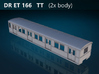 DR ET 166  TT [2x body] 3d printed DR ET 166 TT top view rendering