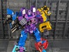 TF Combiner Wars Truck Matrix adapter 3d printed G2 Menasor with Adapter and Replacement hands