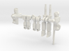 Guardian Robot Support Team RoGunners  3d printed White Arts