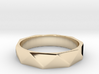 Faceted ring All sizes, multisize 3d printed 