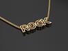 ROCK Pendant (Necklace) 3d printed 