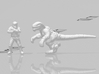 Bio Raptors 6mm Infantry miniature model set games 3d printed 