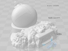 SW Ion Cannon Epic Scale 6mm miniature model scifi 3d printed 