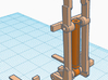 1/50th Drywall sheetrock crane lift attachment 3d printed 
