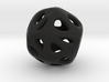 Pierced Sphere Pendant 3d printed 