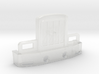 Peterbilt Front Grill 2 with Open Headlights 3d printed 
