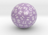 d96 Sphere Dice "Three-Smooth Social Butterfly" 3d printed 