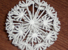 Small Dandelion 3d printed Small Dandelion (older model; newer has thicker stems & 11 petals) in white strong and flexible plastic
