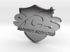 Custom Logo Label Pin - SCS Security Services Pin 3d printed 