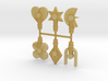 Lucky Charms Alien Weapon Set Micronauts 3d printed 