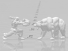 Kodiak Bear 20mm H0 scale animal miniature model 3d printed 