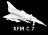 IAI Kfir C.7 (Loaded) 3d printed 