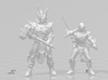 Mortal Kombat Scorpion swords DnD miniature games  3d printed 