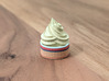 Dole Whip Keycap 3d printed Printed in Smooth Full Color Nylon 12 (MJF).