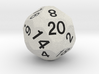d20 Icosahedral Overtruncated Sphere Dice 3d printed 