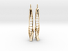 DNA Earrings - Spinners - Mirrored Pair 3d printed 