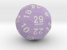 d29 Sphere Dice "Leap Die" (Purple) 3d printed 