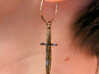 Dagger Earring 3d printed Look at it, isn't gorgeous?